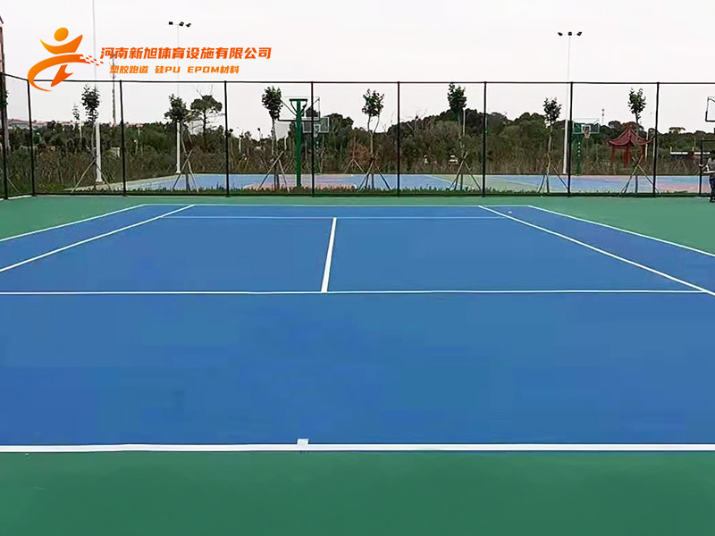 K1体育硅pu网球场